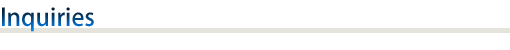 Inquiries